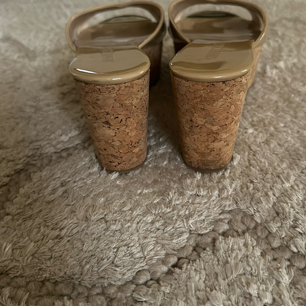 Jimmy Choo Cork Slides. Worn Once. Amazing Condit… - image 5